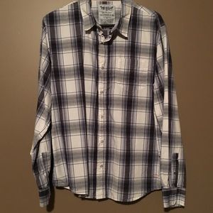Levi’s Mens Size XL Plaid Shirt w/ Pearlish Snaps